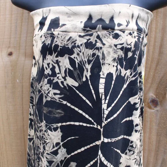 Porn Phan Original Tie Dye Strapless Handkerchief Hem Dress Size m Boho - Picture 2 of 6